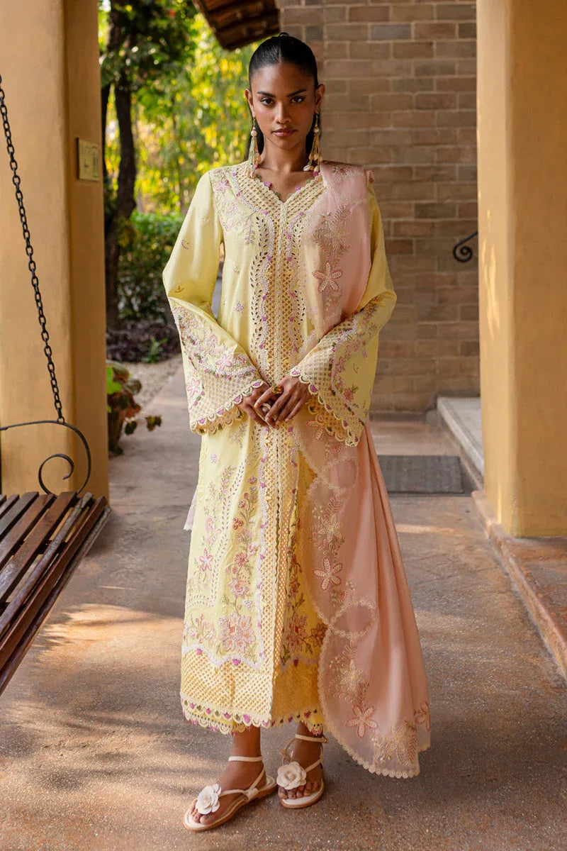 Qalamkar | Q Line Lawn 25 | QM-11 Ina - Rang-e-Khaas
