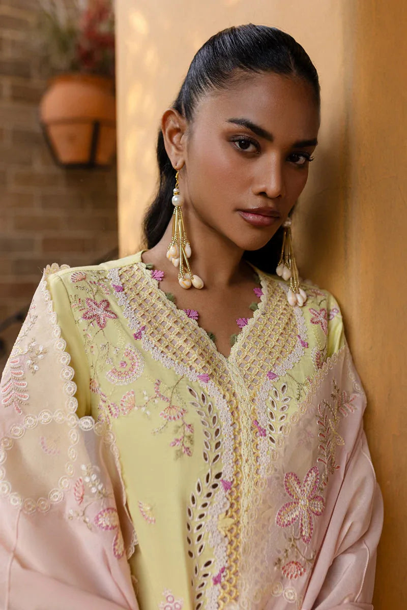 Qalamkar | Q Line Lawn 25 | QM-11 Ina - Rang-e-Khaas