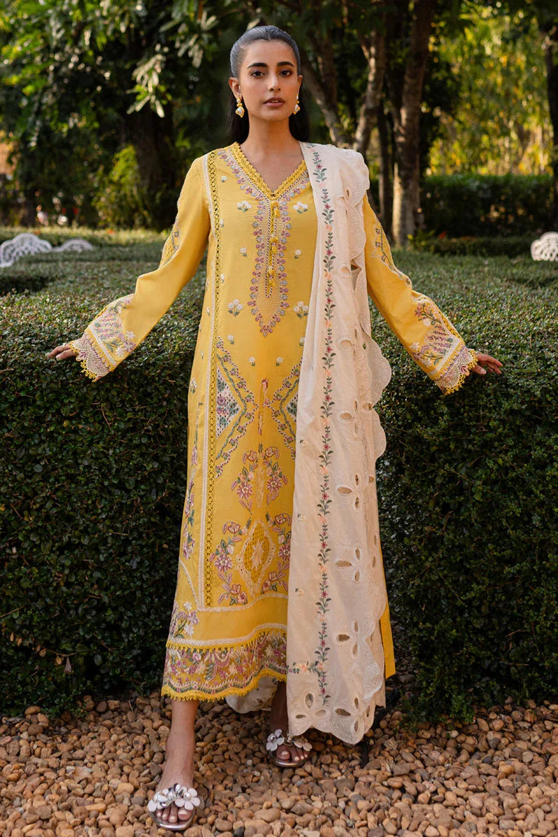 Qalamkar | Q Line Lawn 25 | QM-10 Olena - Rang-e-Khaas