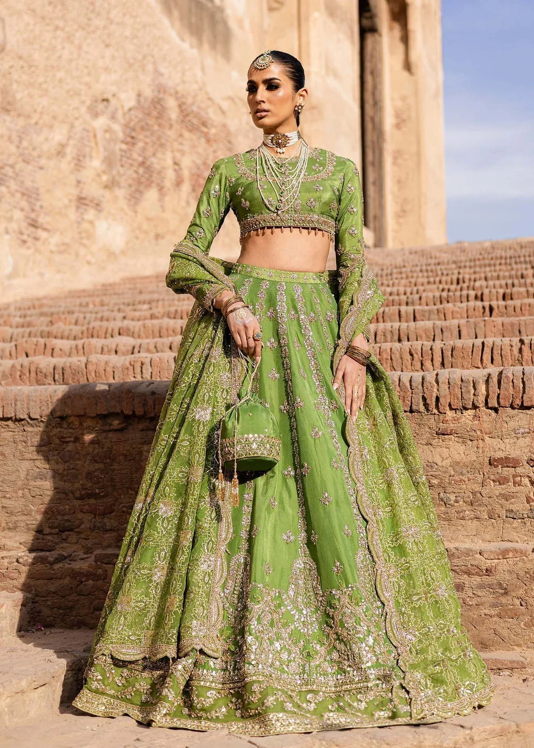 Akbar Aslam | Dastaan Luxury Formals | Nashmira - Rang-e-Khaas