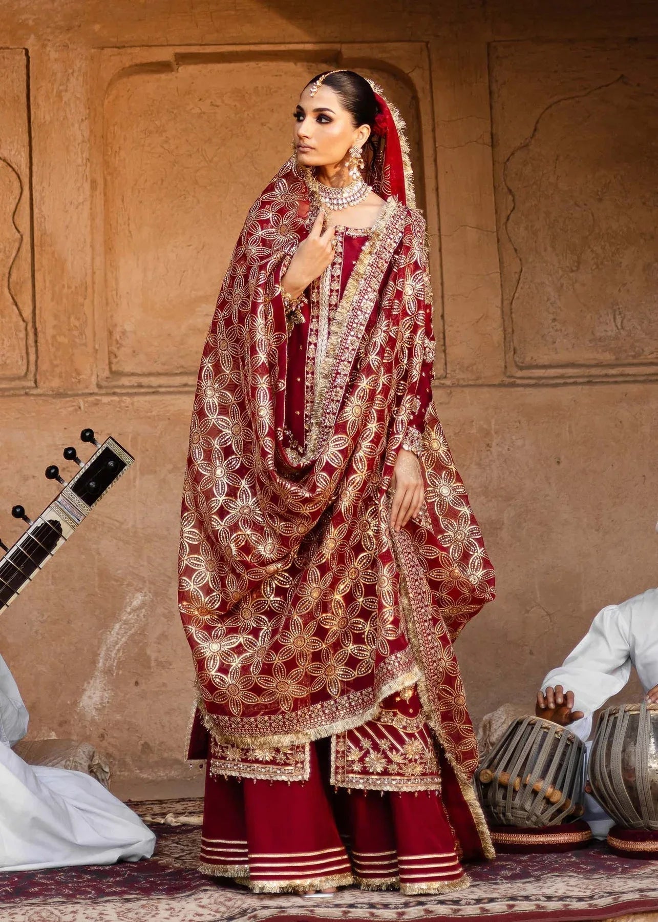 Akbar Aslam | Dastaan Luxury Formals | Arusa - Rang-e-Khaas