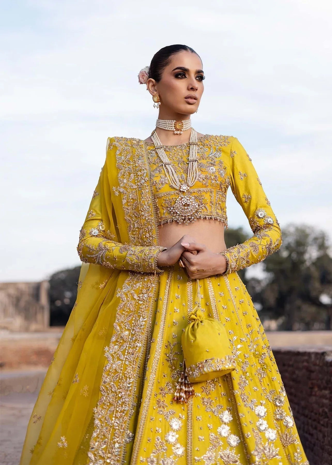 Akbar Aslam | Dastaan Luxury Formals | Nureh - Rang-e-Khaas