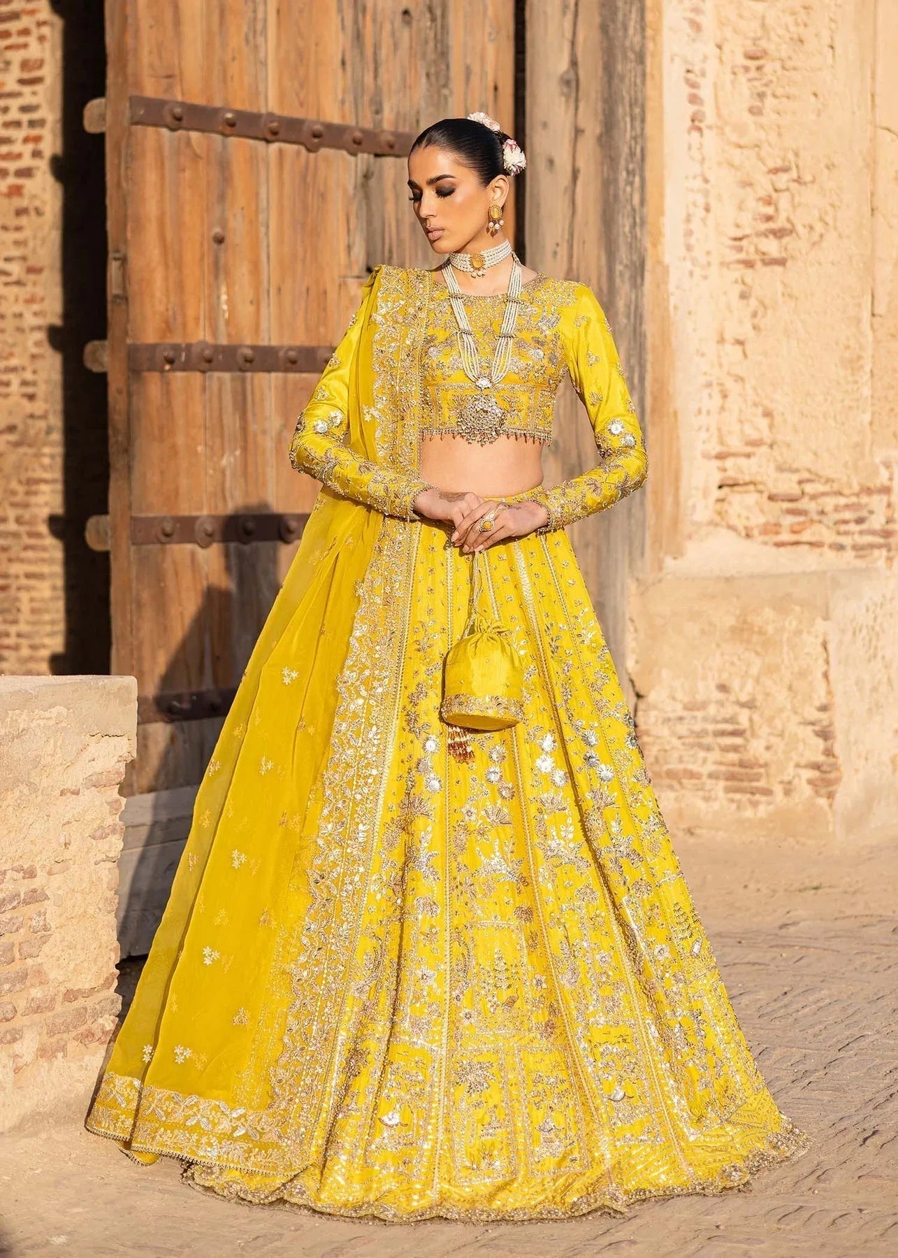 Akbar Aslam | Dastaan Luxury Formals | Nureh - Rang-e-Khaas