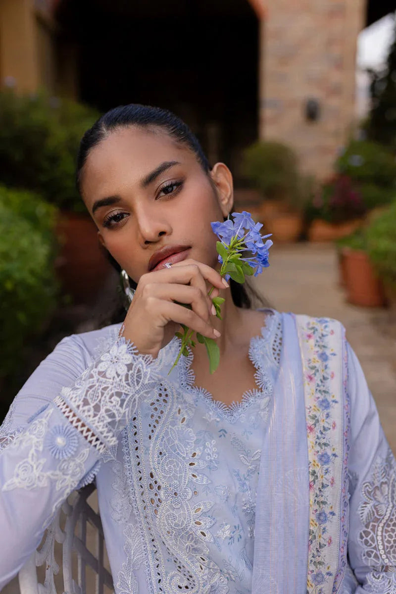 Qalamkar | Q Line Lawn 25 | QM-17 Lyla - Rang-e-Khaas