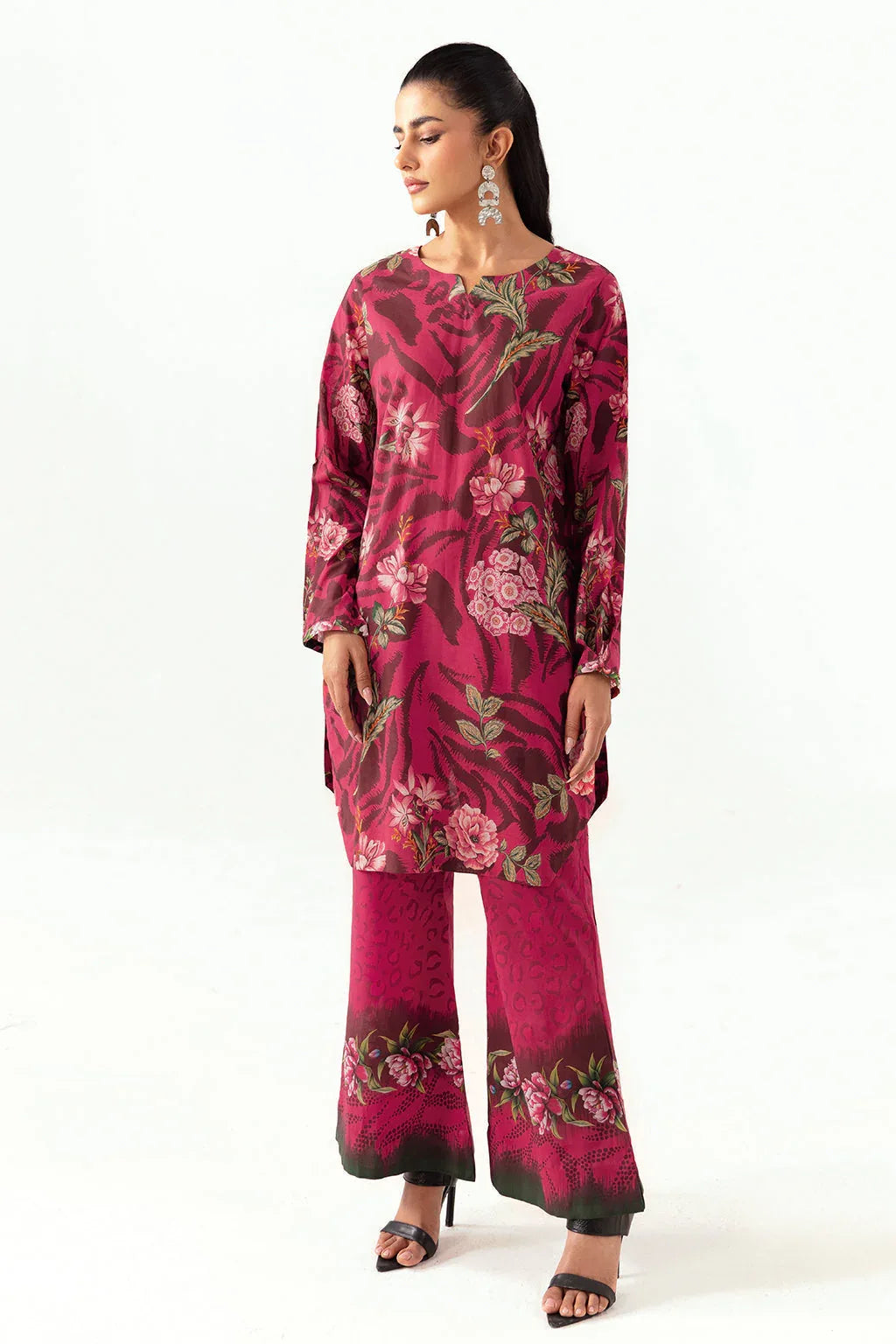 Ramsha | Pinted Lawn | RP-102 - Rang-e-Khaas