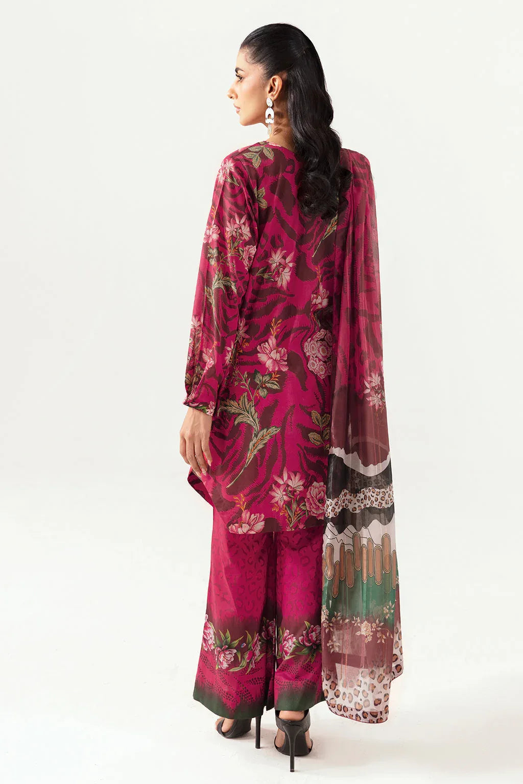 Ramsha | Pinted Lawn | RP-102 - Rang-e-Khaas