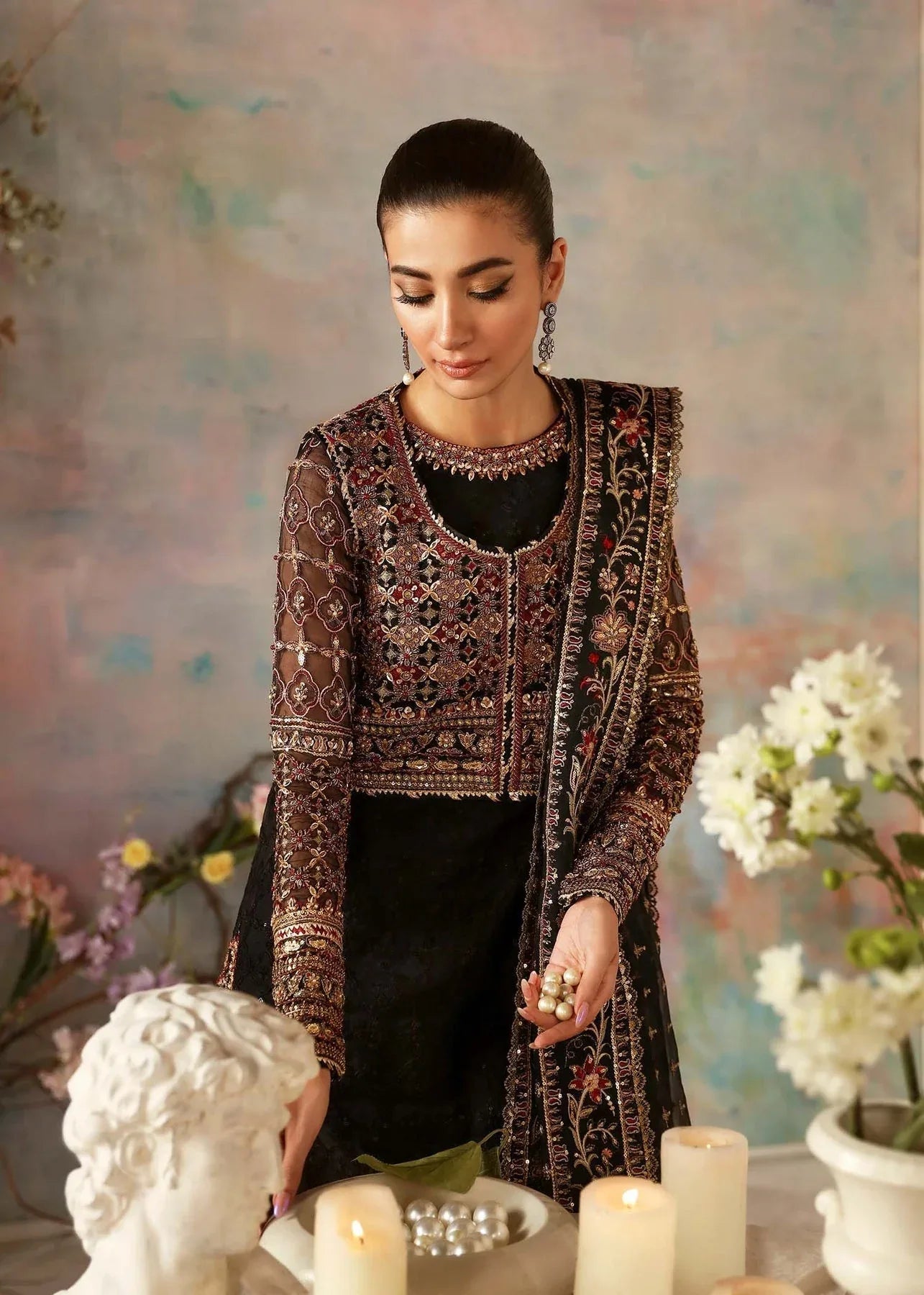 Akbar Aslam | Aleia Luxury Formals | Ebene - Rang-e-Khaas
