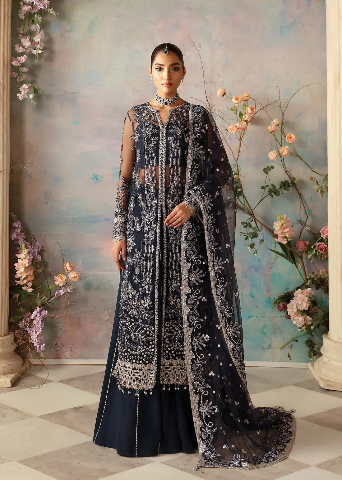 Akbar Aslam | Aleia Luxury Formals | Azur - Rang-e-Khaas