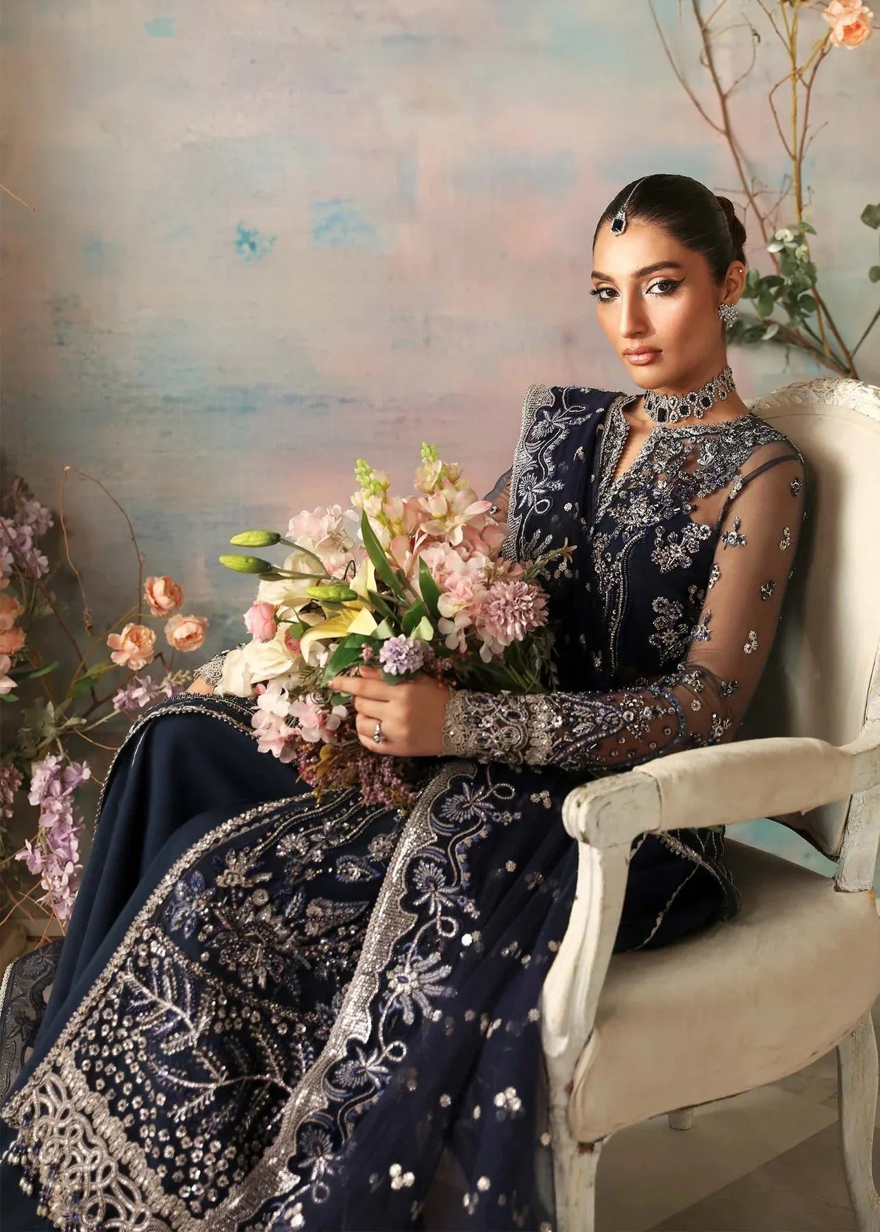 Akbar Aslam | Aleia Luxury Formals | Azur - Rang-e-Khaas