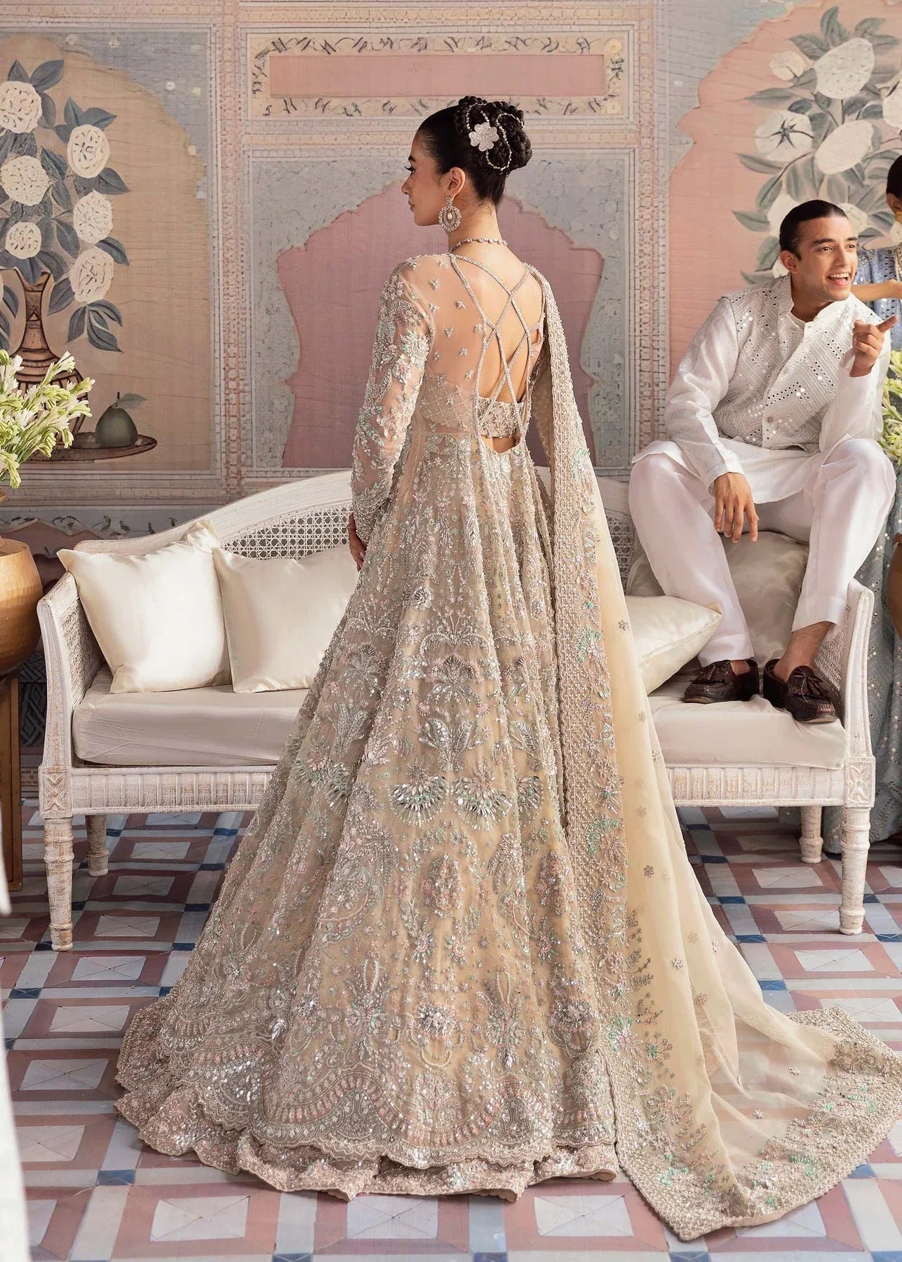 Akbar Aslam | Bridal Collection 2024 | MOONSTONE - Rang-e-Khaas