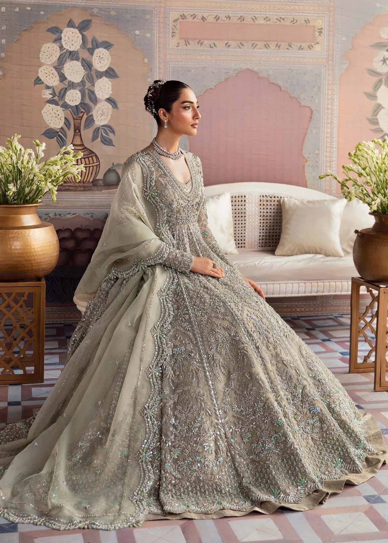 Akbar Aslam | Bridal Collection 2024 | WILLOW - Rang-e-Khaas