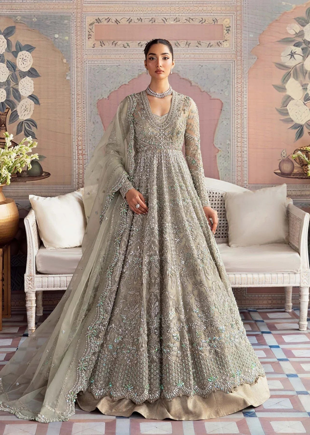 Akbar Aslam | Bridal Collection 2024 | WILLOW - Rang-e-Khaas
