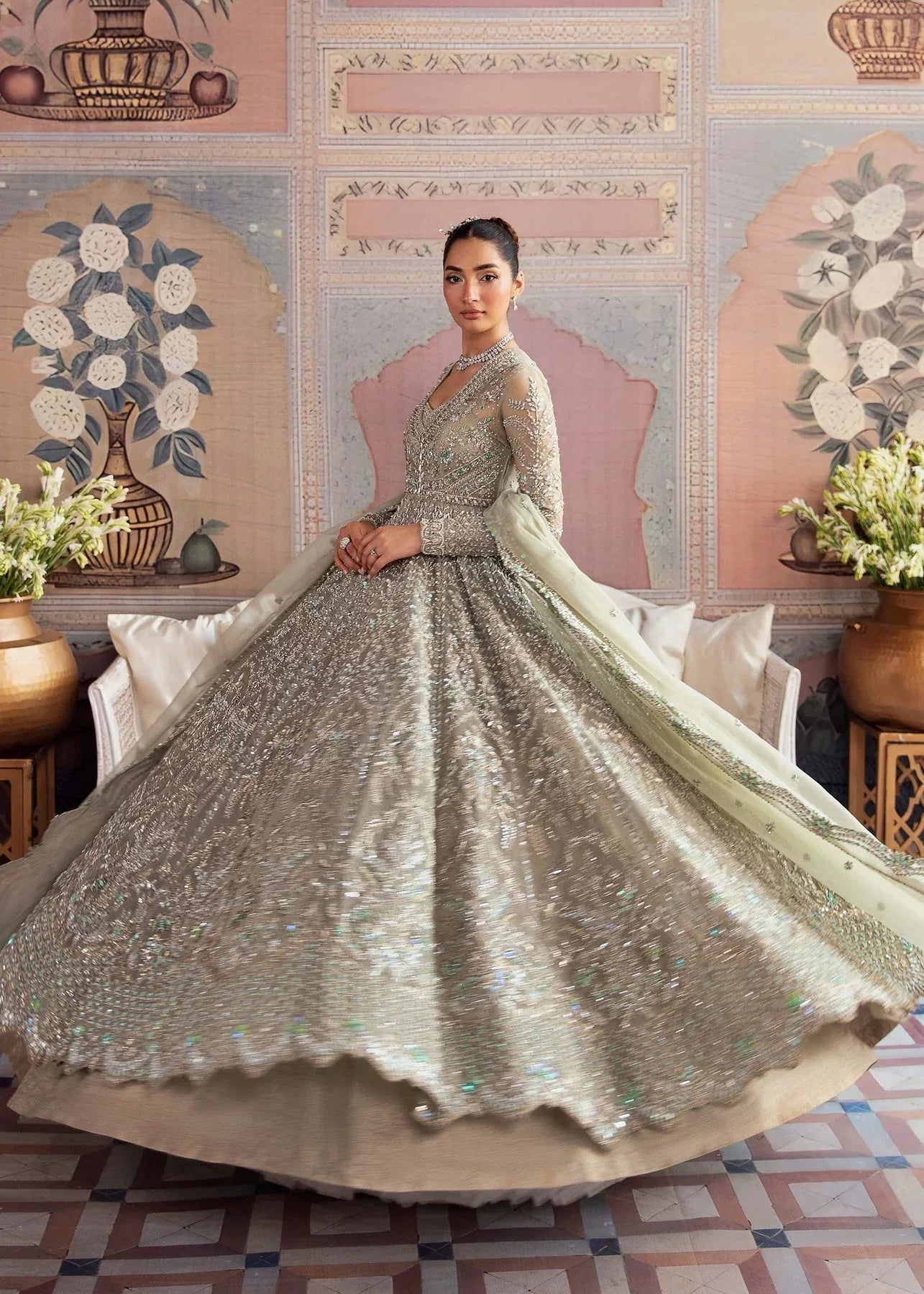 Akbar Aslam | Bridal Collection 2024 | WILLOW - Rang-e-Khaas
