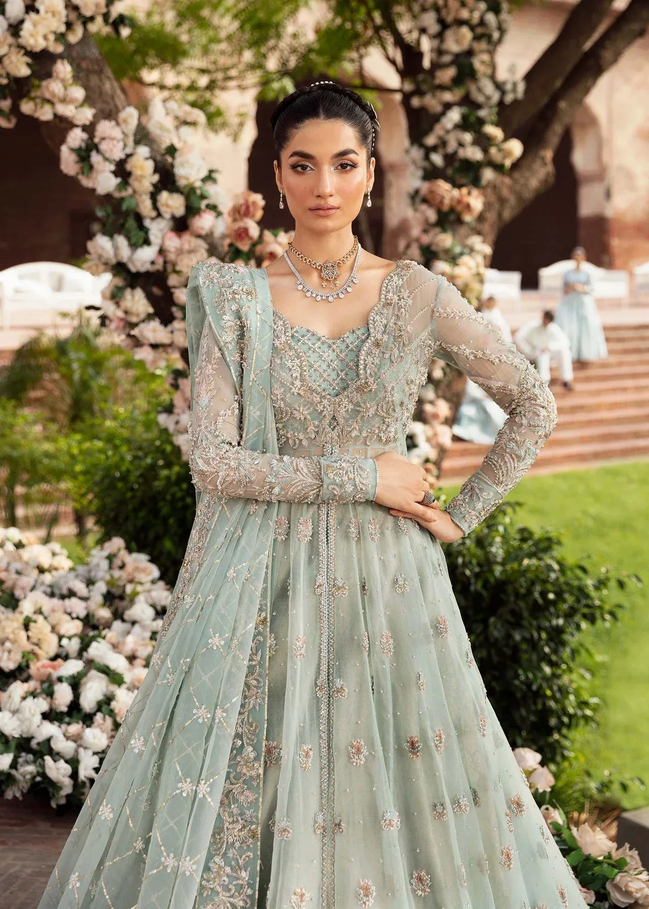 Akbar Aslam | Bridal Collection 2024 | CASCADE - Rang-e-Khaas