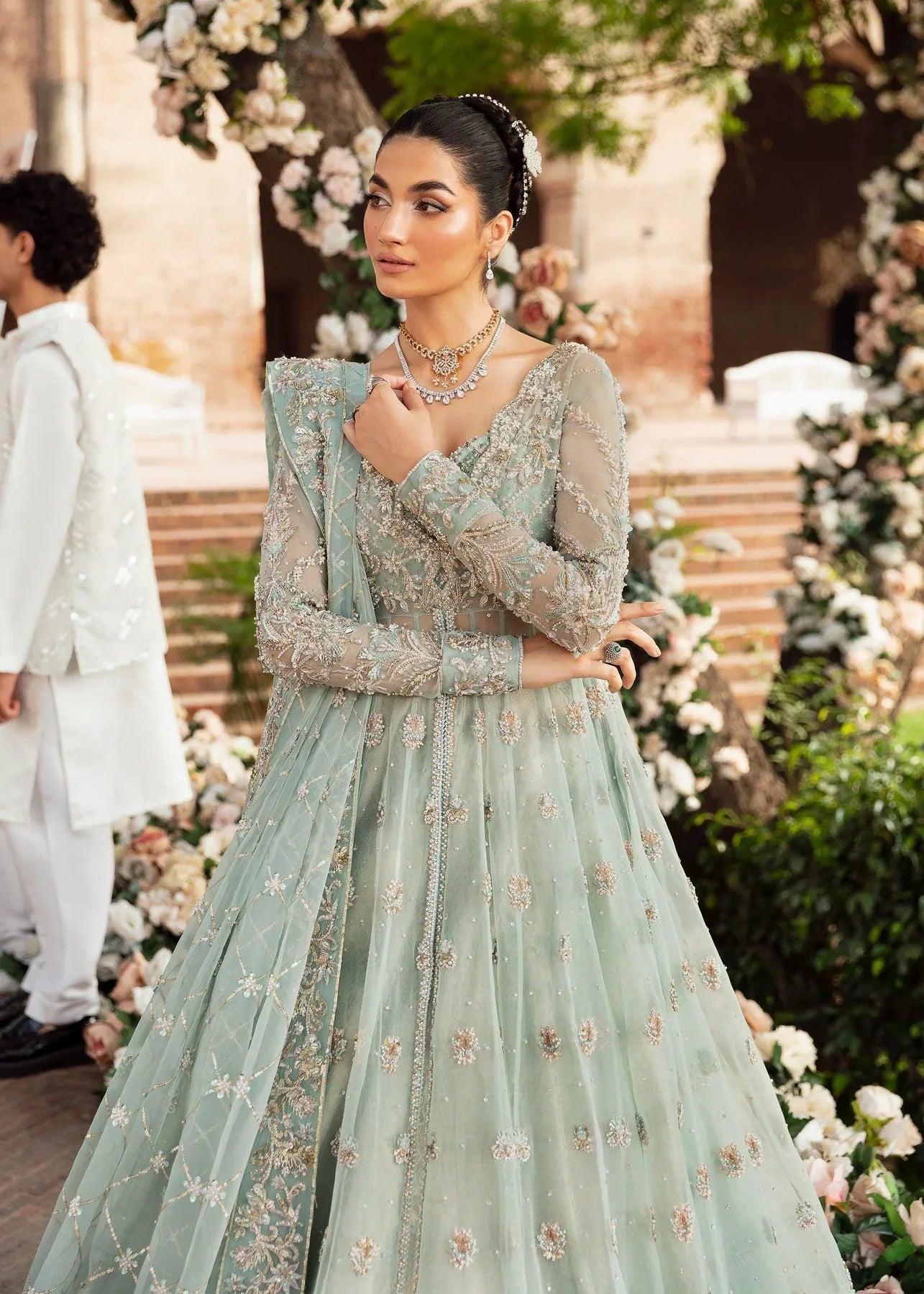 Akbar Aslam | Bridal Collection 2024 | CASCADE - Rang-e-Khaas