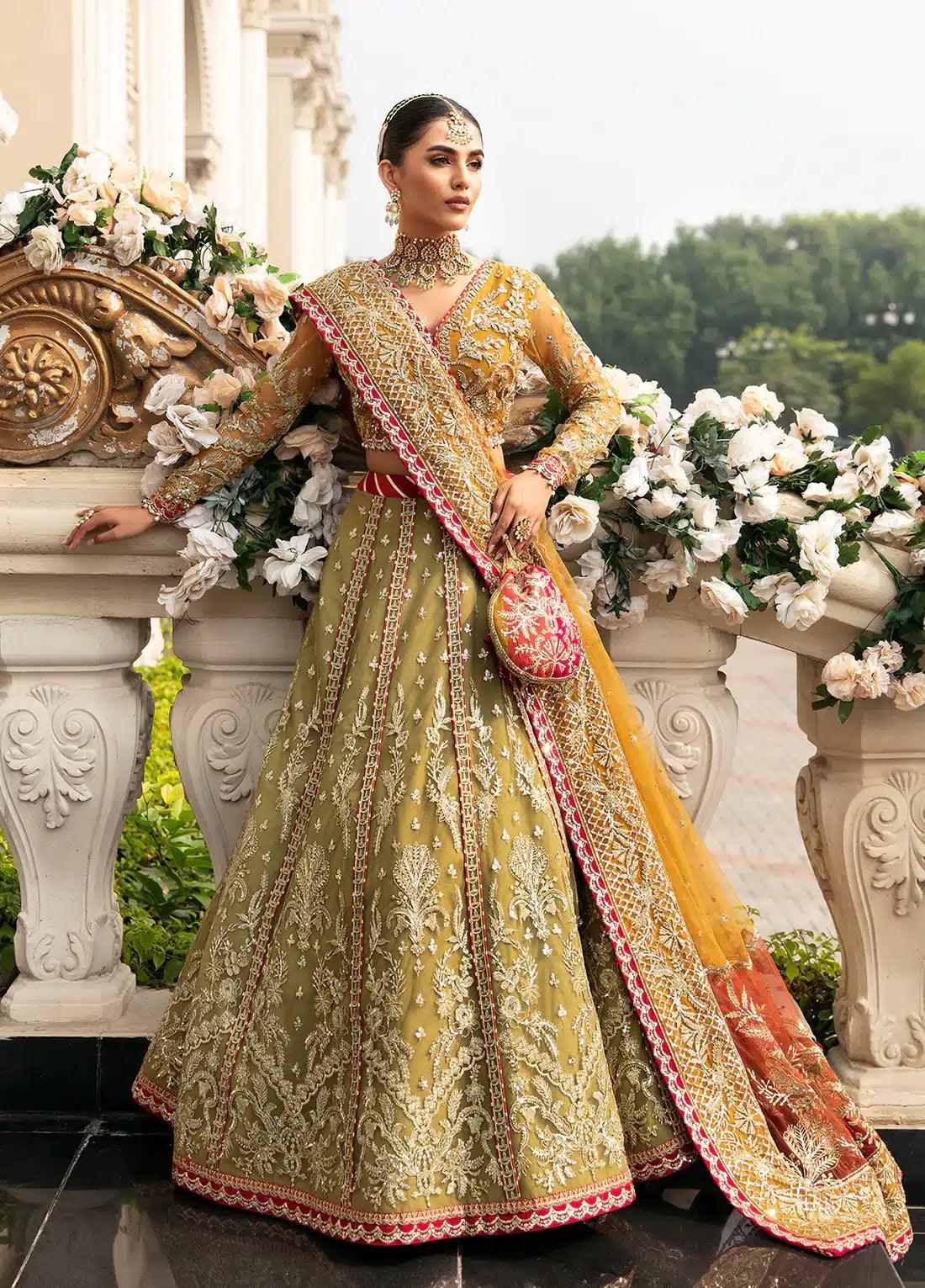 Gulaal | Wedding Collection 23 | DIYA (GL-WU-23V1-01) - Rang-e-Khaas