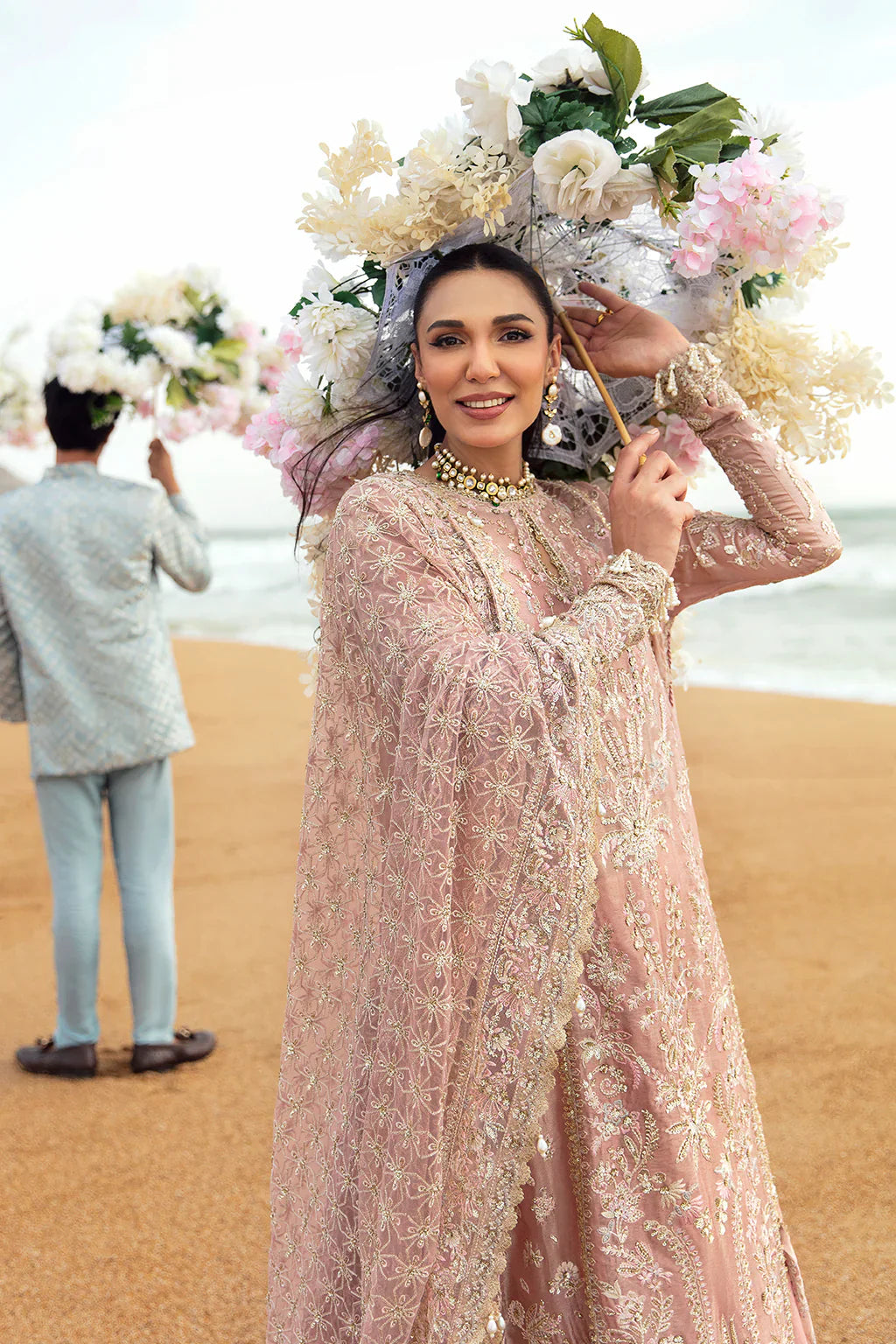 Dastangoi by Afrozeh Wedding Formals 3Pc Suit AWE-03 Shazma