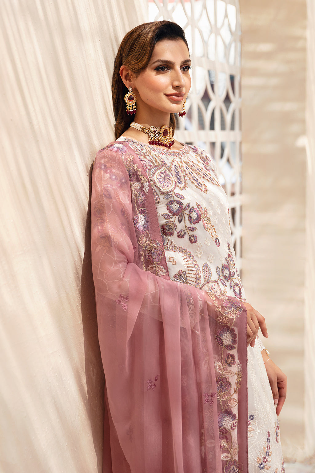 Ramsha | Chevron Chiffon Collection | A-902