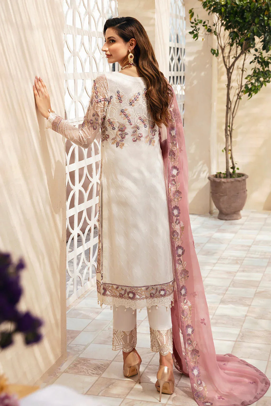 Ramsha | Chevron Chiffon Collection | A-902 - Rang-e-Khaas