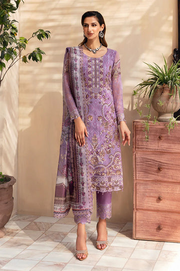 Ramsha | Chevron Chiffon Collection | A-906 - Rang-e-Khaas