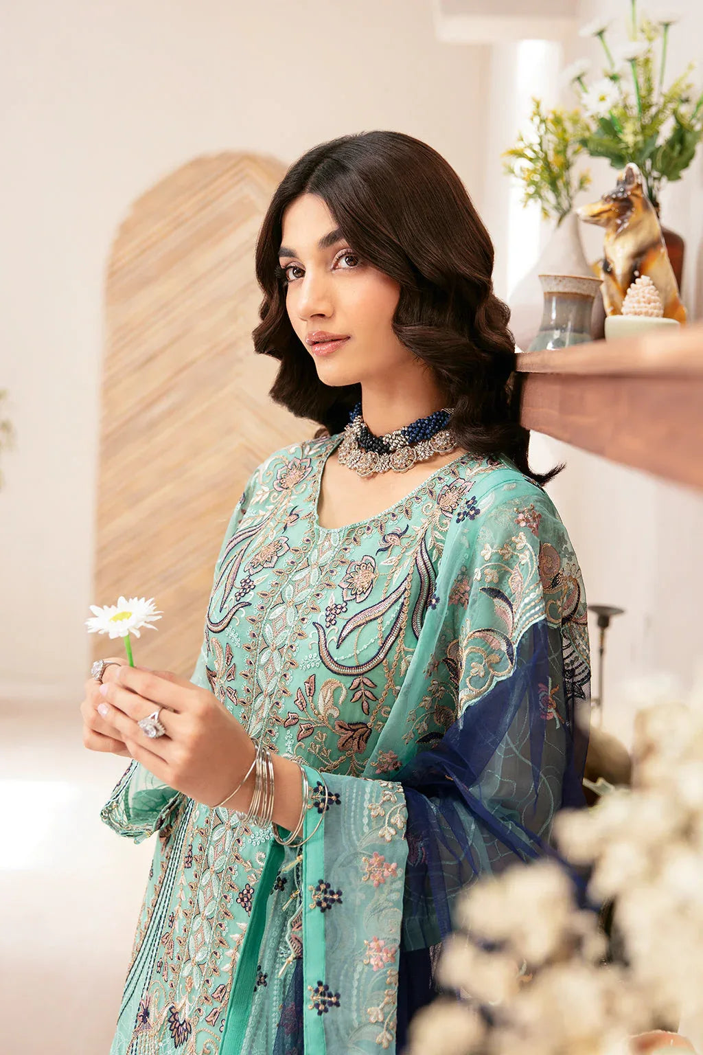 Ramsha | Rangoon Chiffon Collection 24 | D-1207 - Rang-e-Khaas