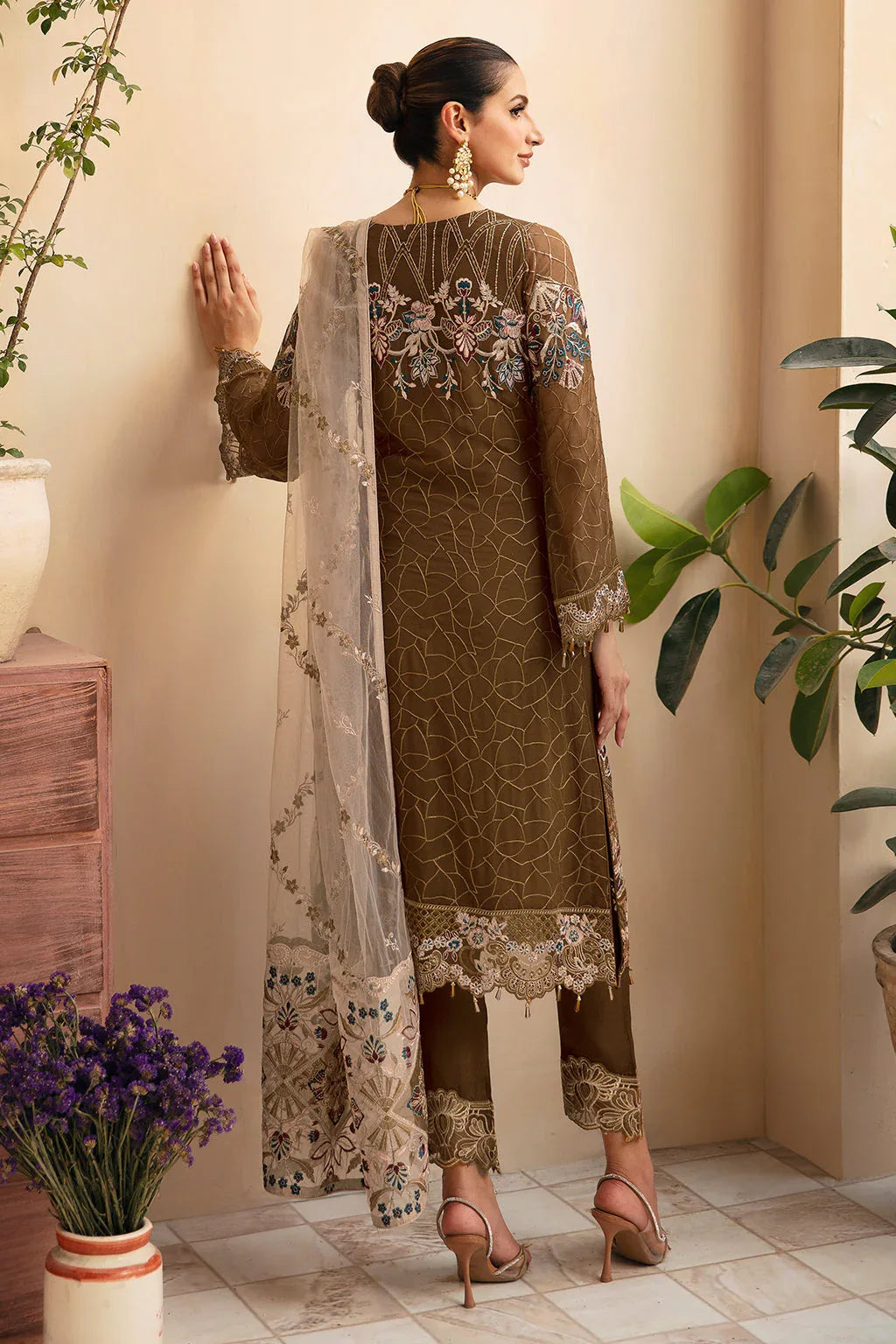 Ramsha | Chevron Chiffon Collection | A-910 - Rang-e-Khaas