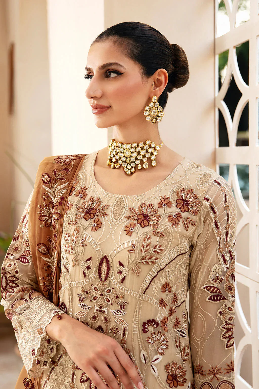 Ramsha | Chevron Chiffon Collection | A-912 - Rang-e-Khaas