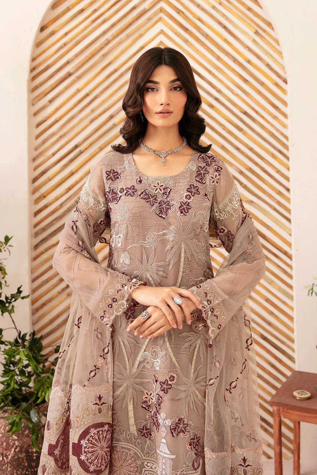 Ramsha | Rangoon Chiffon Collection 24 | D-1206 - Rang-e-Khaas