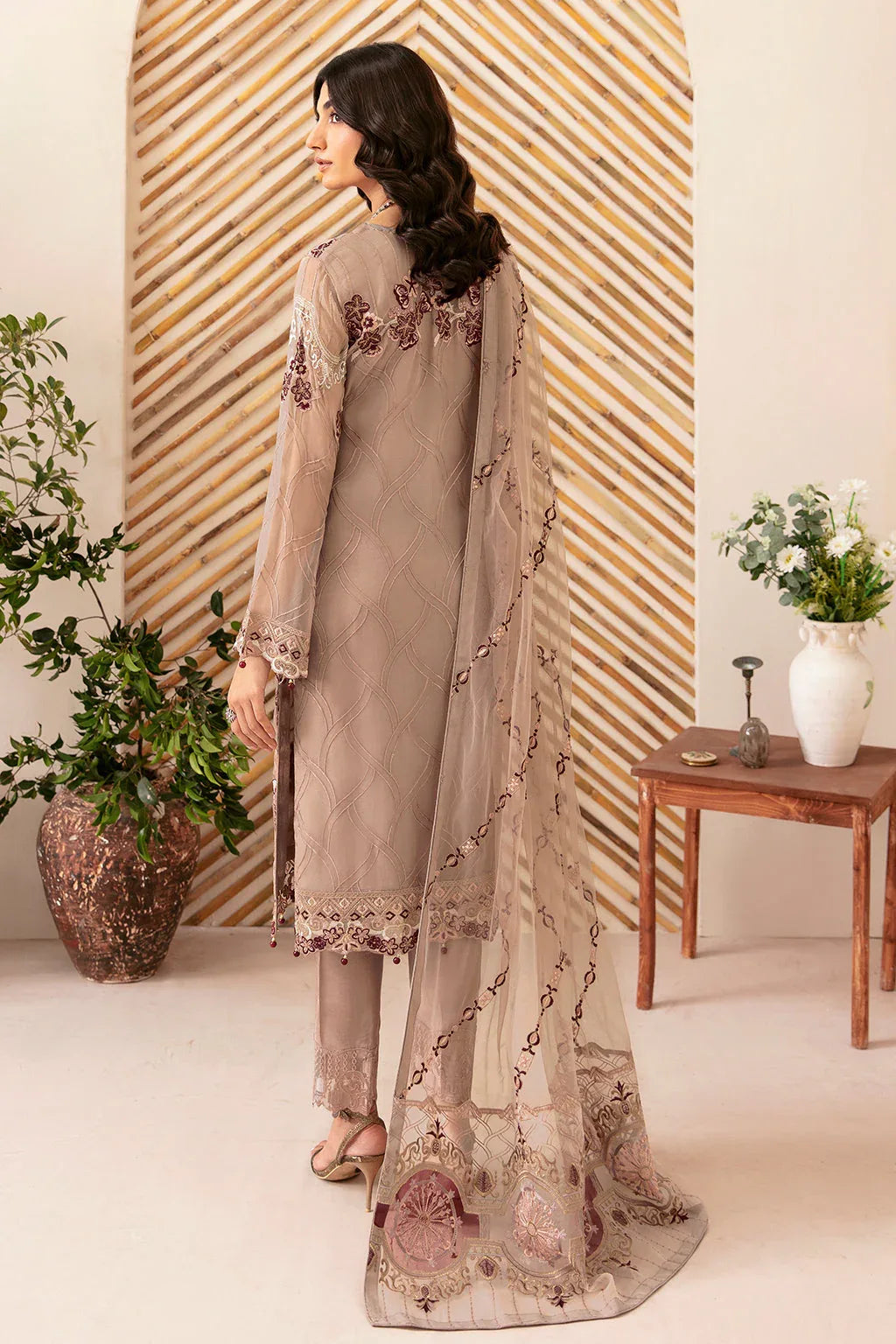 Ramsha | Rangoon Chiffon Collection 24 | D-1206 - Rang-e-Khaas
