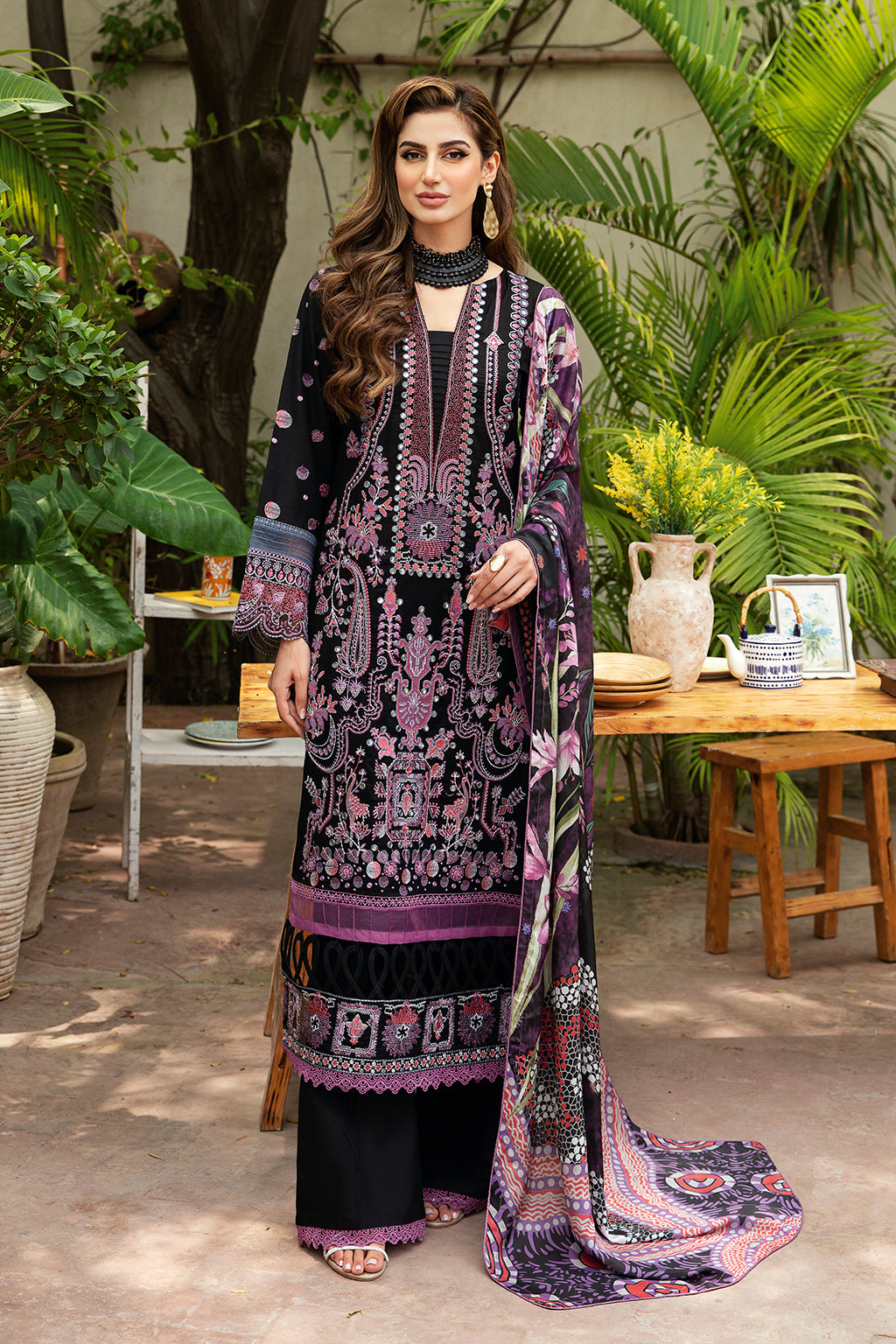 Ramsha | Riwayat Lawn Collection| Y-806 - Rang-e-Khaas