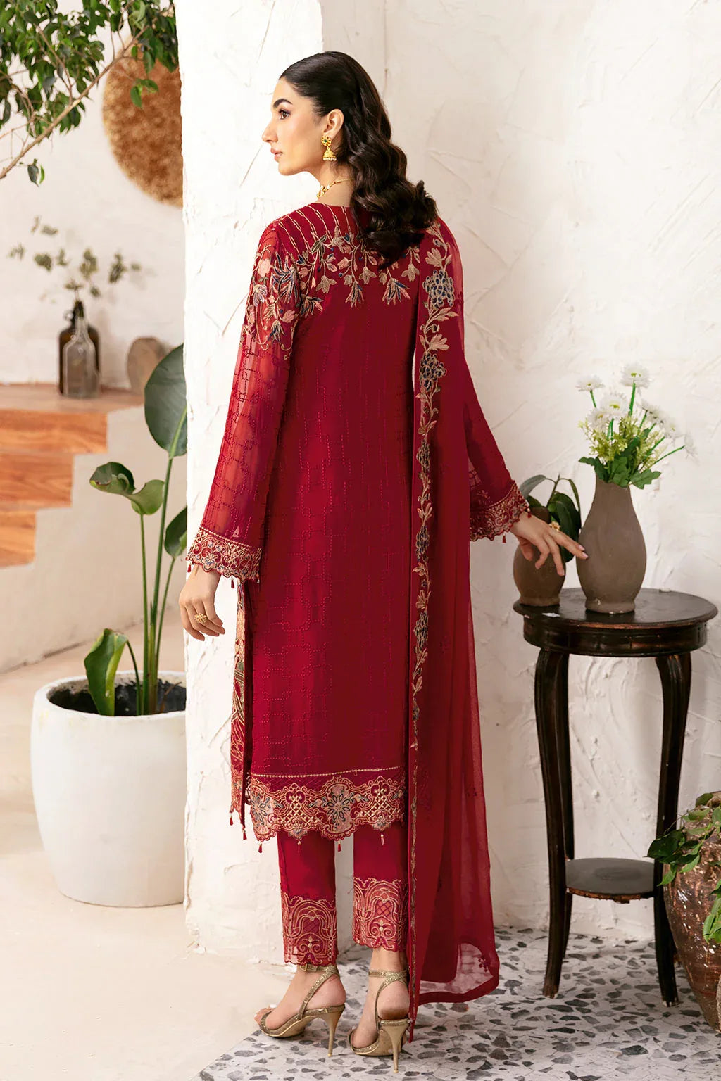 Ramsha | Rangoon Chiffon Collection 24 | D-1205 - Rang-e-Khaas