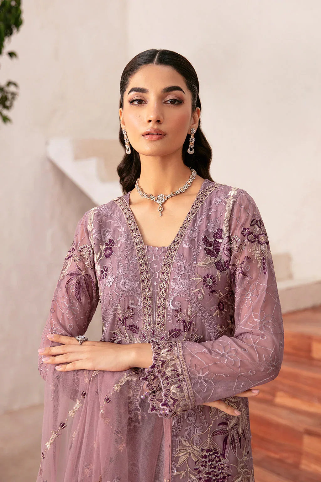 Ramsha | Rangoon Chiffon Collection 24 | D-1208 - Rang-e-Khaas