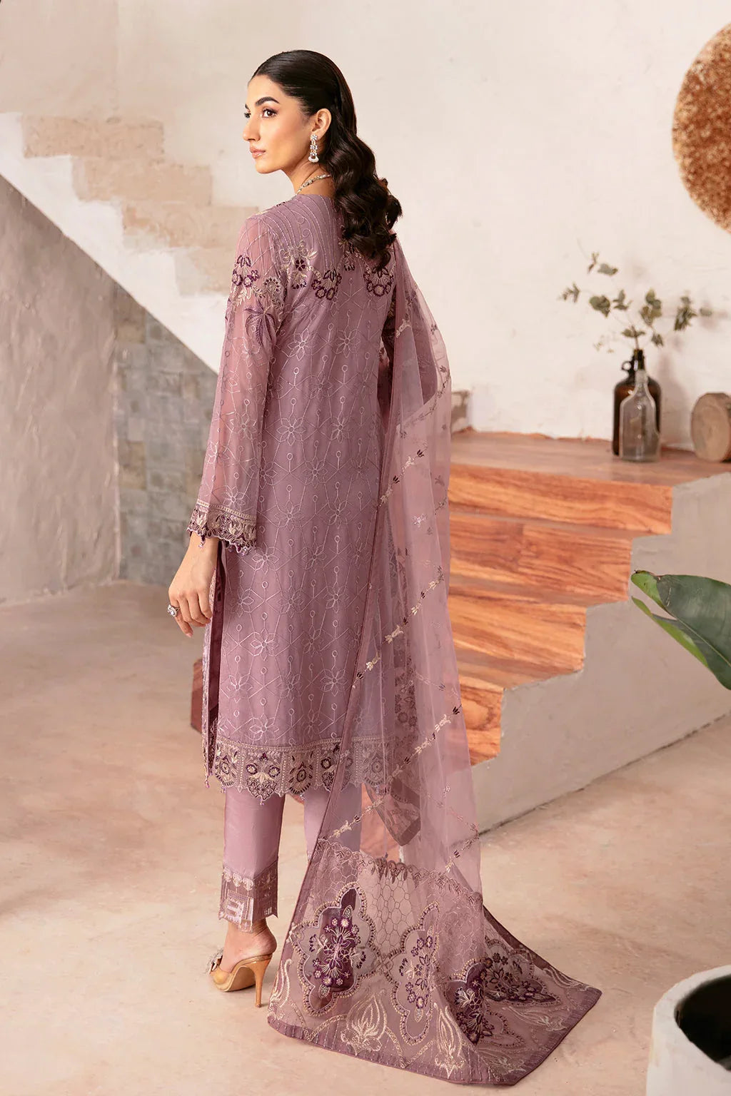 Ramsha | Rangoon Chiffon Collection 24 | D-1208 - Rang-e-Khaas