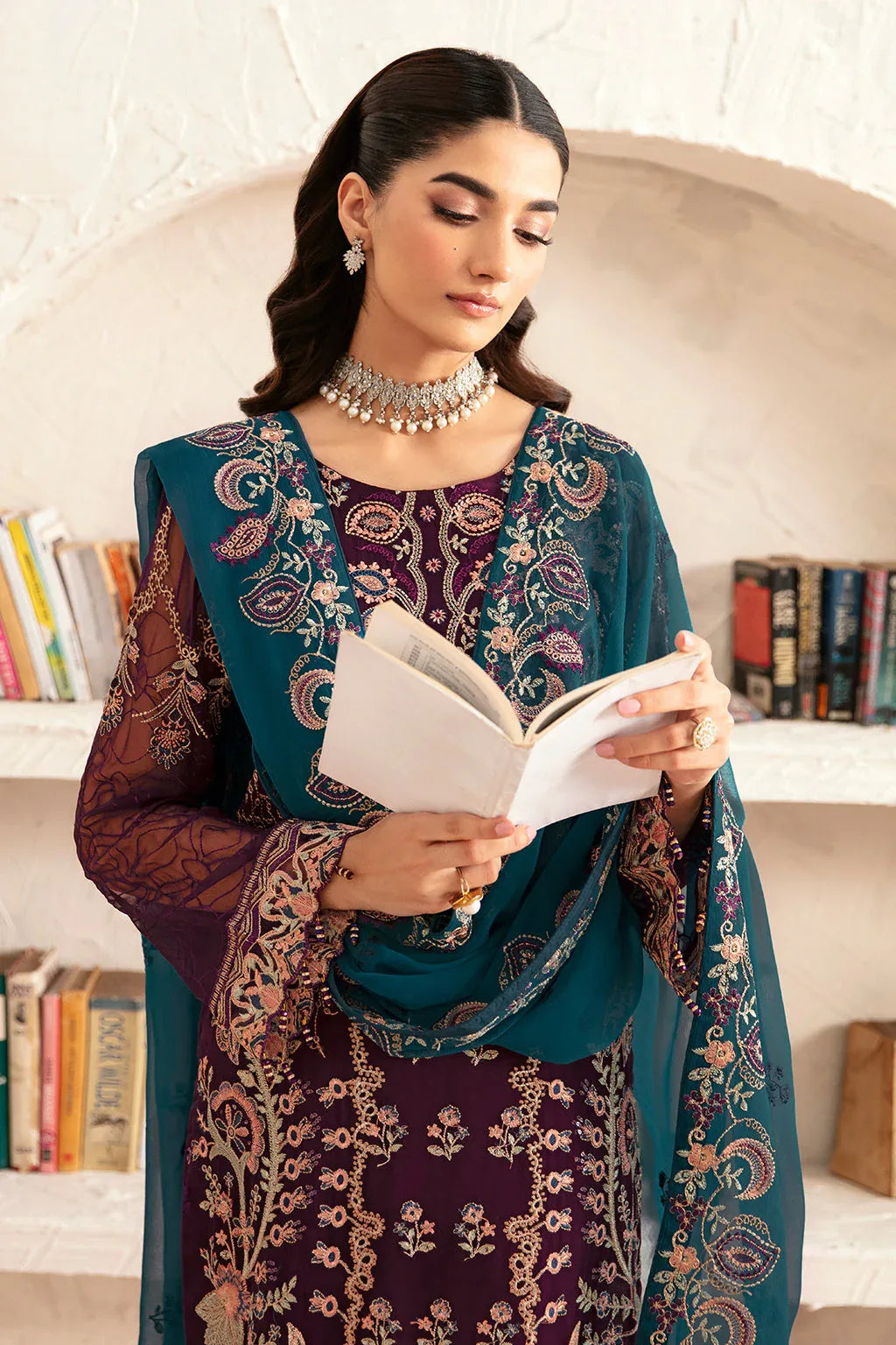 Ramsha | Rangoon Chiffon Collection 24 | D-1211 - Rang-e-Khaas
