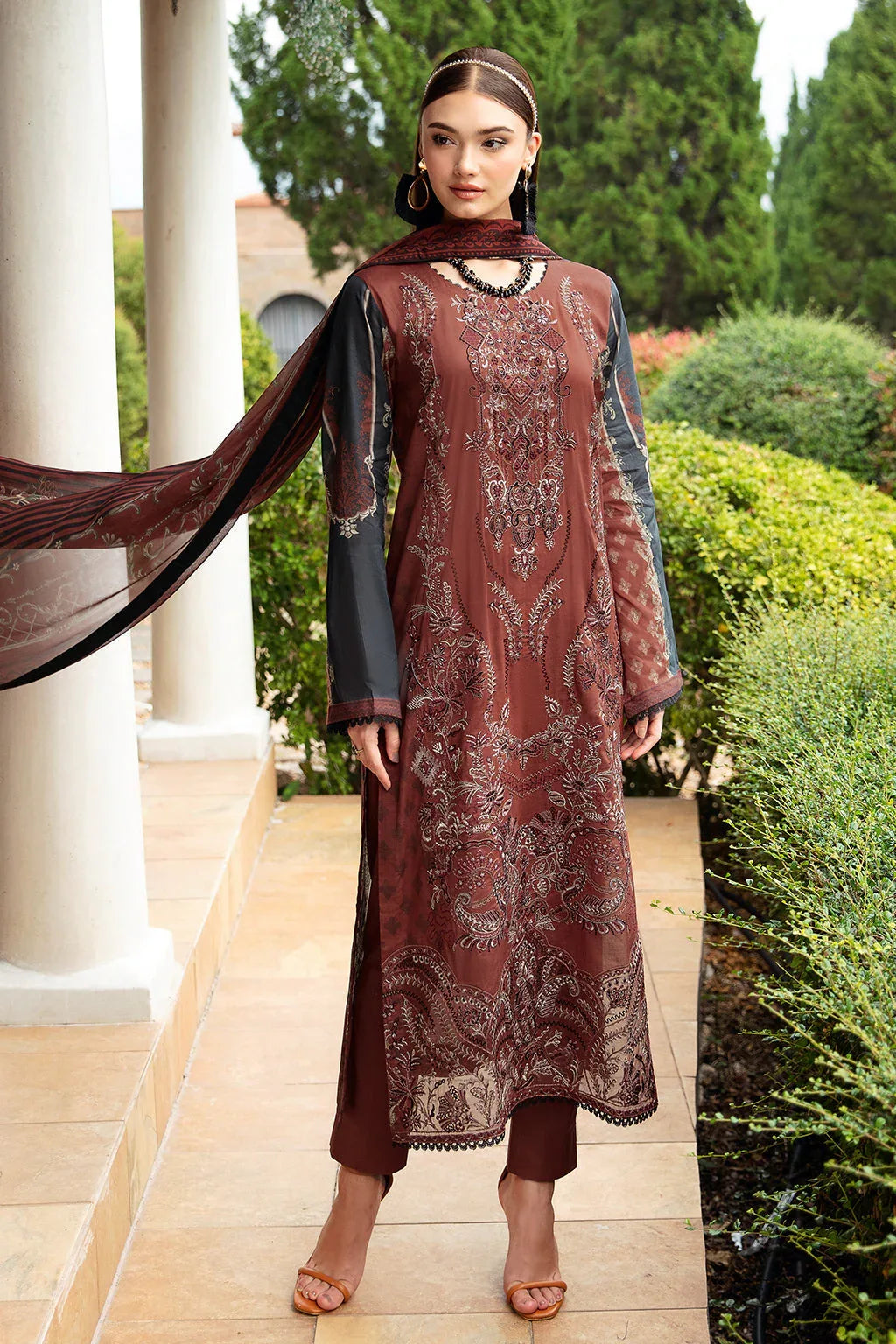 Ramsha | Riwayat Lawn Collection| Y-906 - Rang-e-Khaas