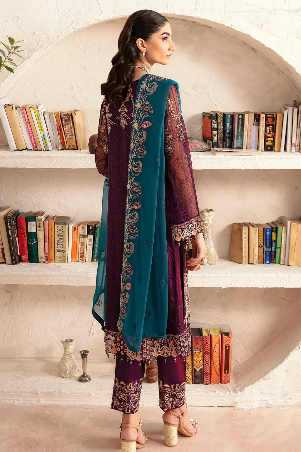 Ramsha | Rangoon Chiffon Collection 24 | D-1211 - Rang-e-Khaas