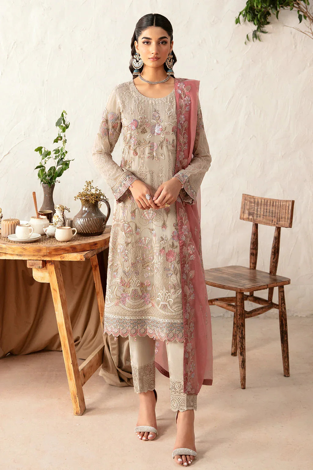 Ramsha | Rangoon Chiffon Collection 24 | D-1212 - Rang-e-Khaas