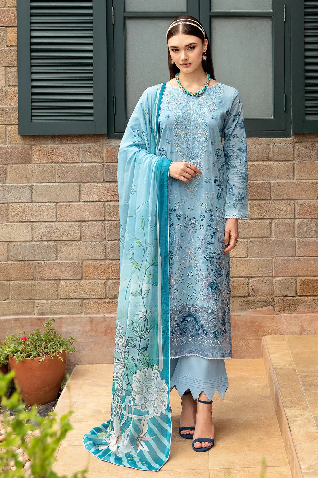 Ramsha | Riwayat Lawn Collection| Y-911 - Rang-e-Khaas