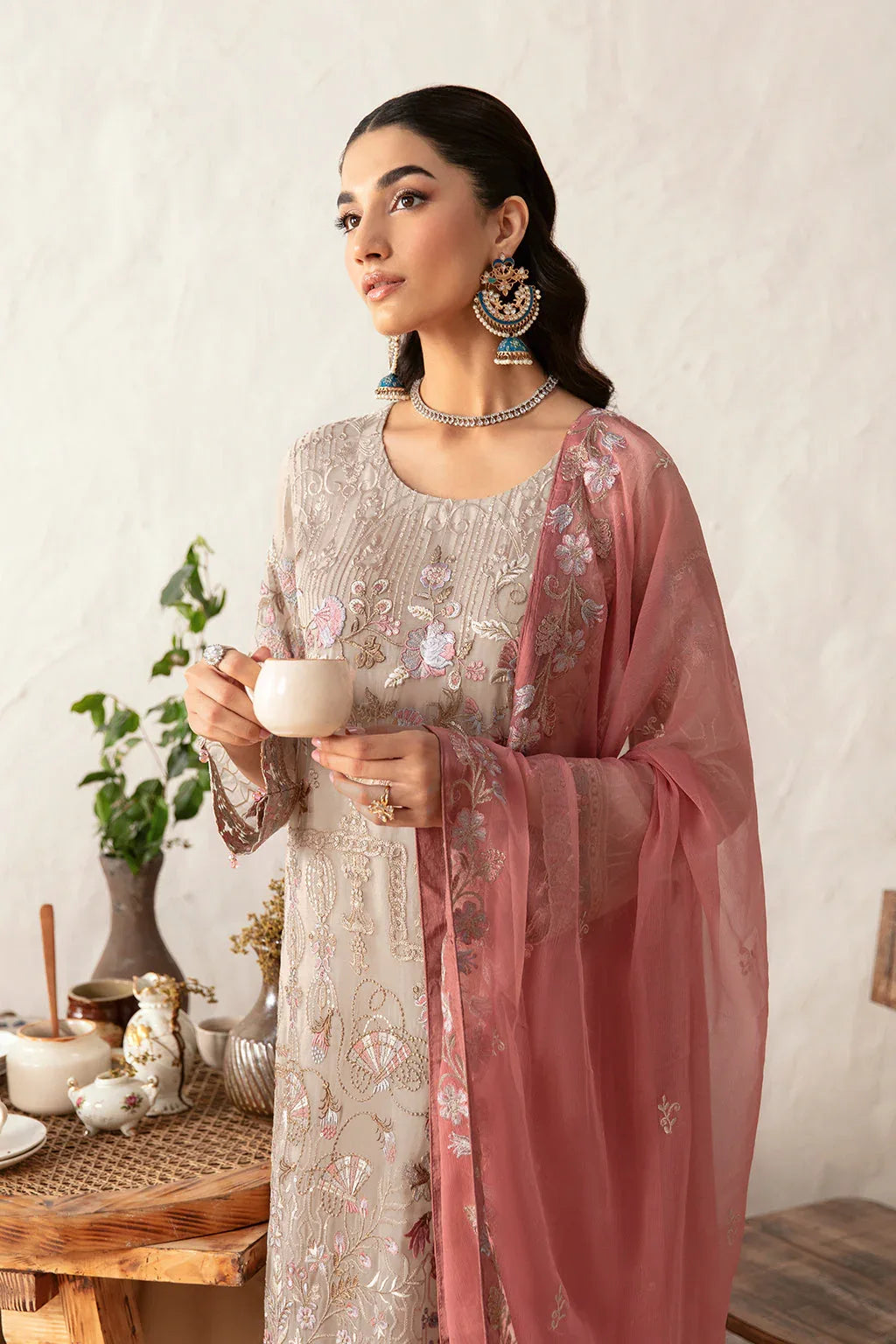 Ramsha | Rangoon Chiffon Collection 24 | D-1212 - Rang-e-Khaas