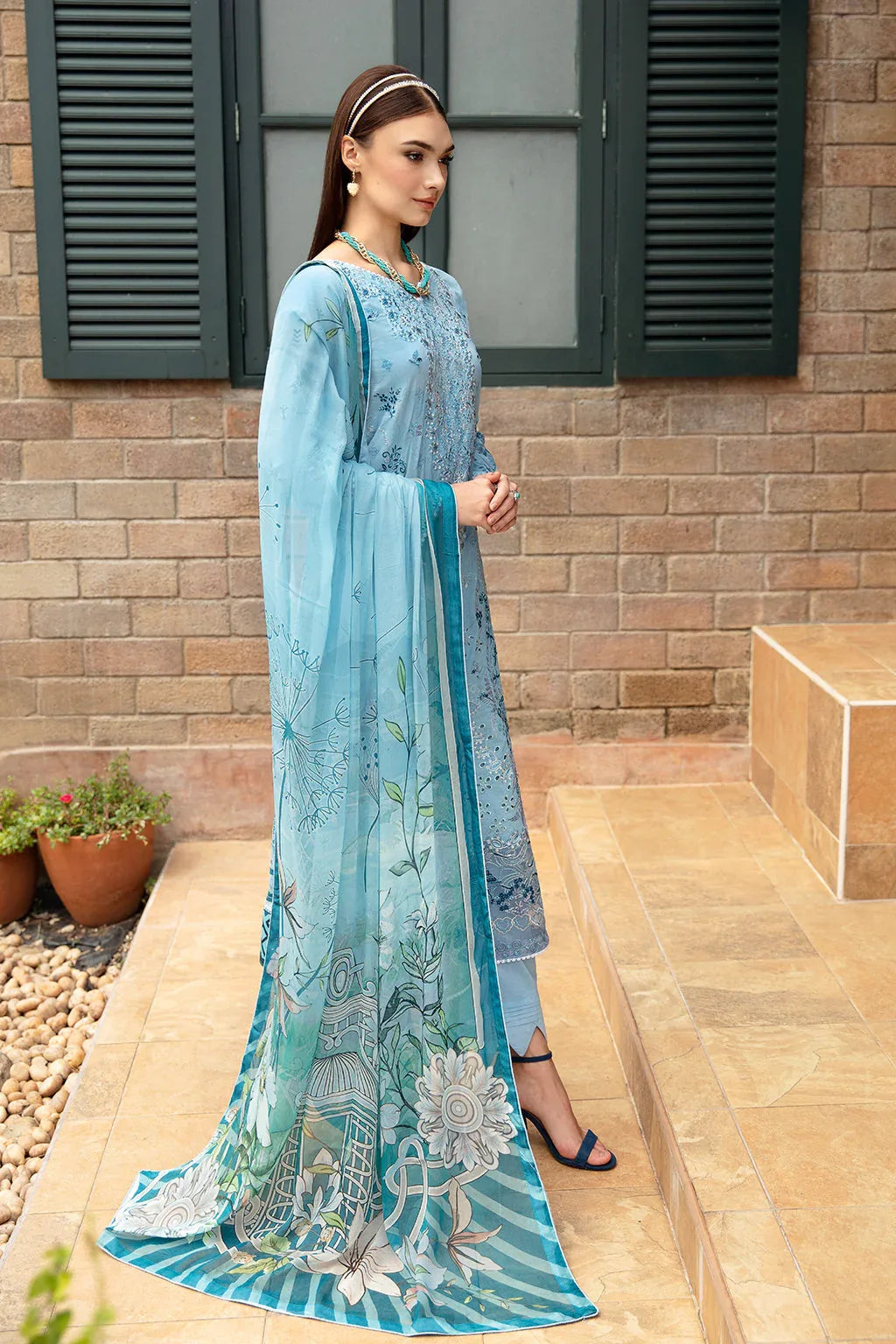 Ramsha | Riwayat Lawn Collection| Y-911 - Rang-e-Khaas