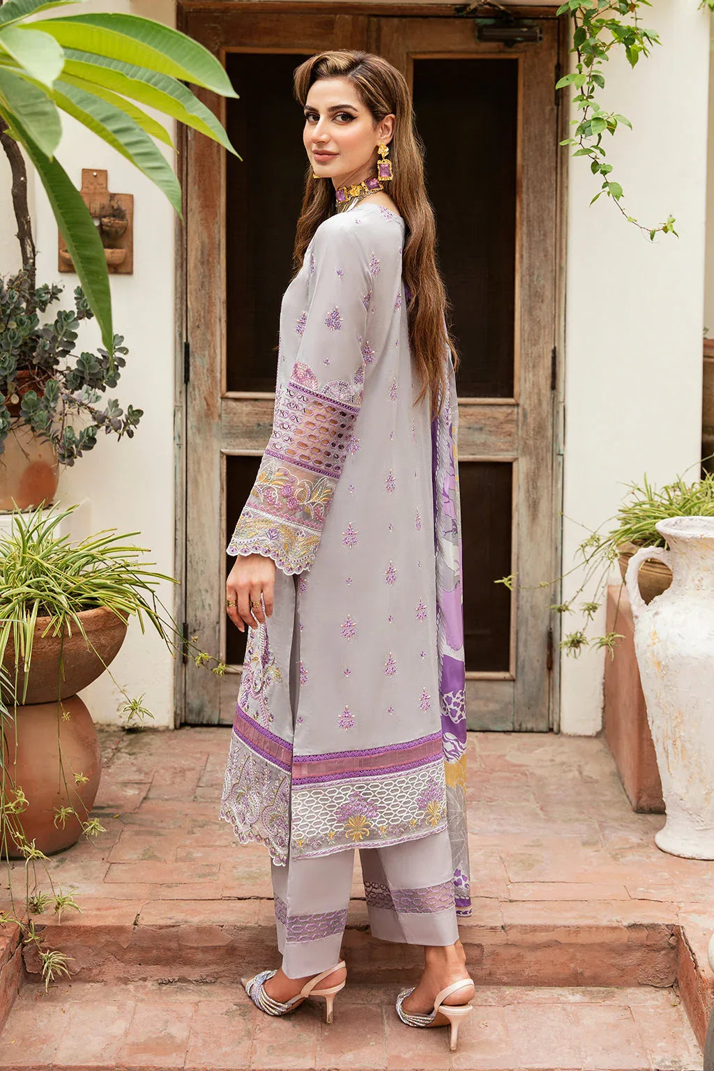 Ramsha | Riwayat Lawn Collection| Y-809 - Rang-e-Khaas