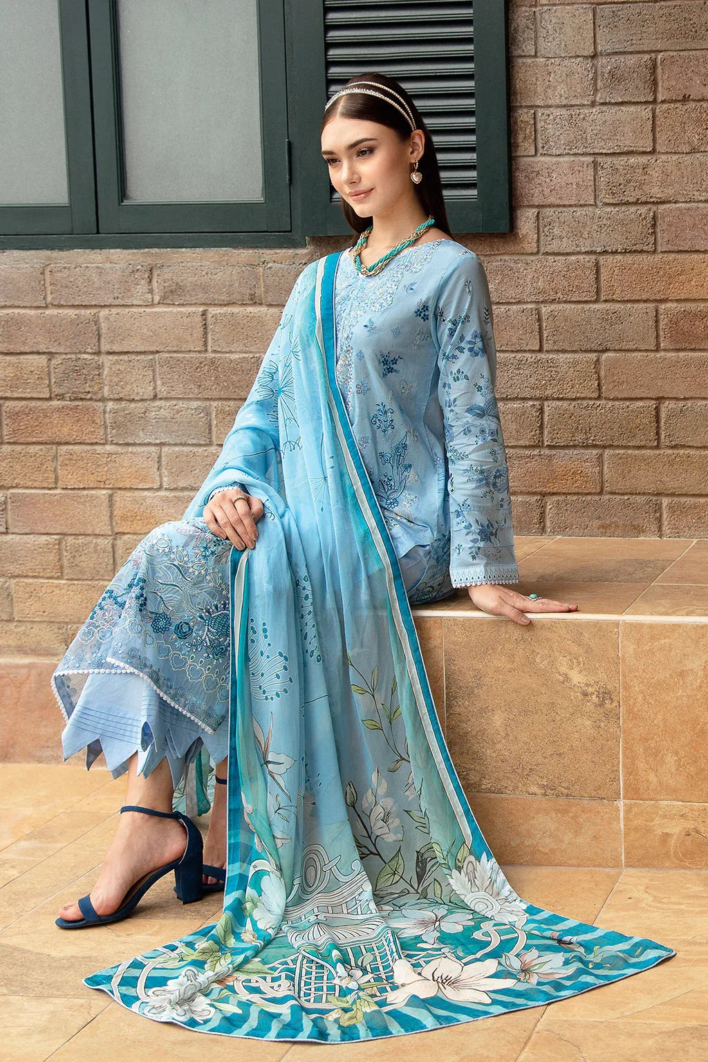 Ramsha | Riwayat Lawn Collection| Y-911 - Rang-e-Khaas