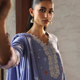 Qalamkar | Qlinekari Linen Collection | LM-09 LORNA