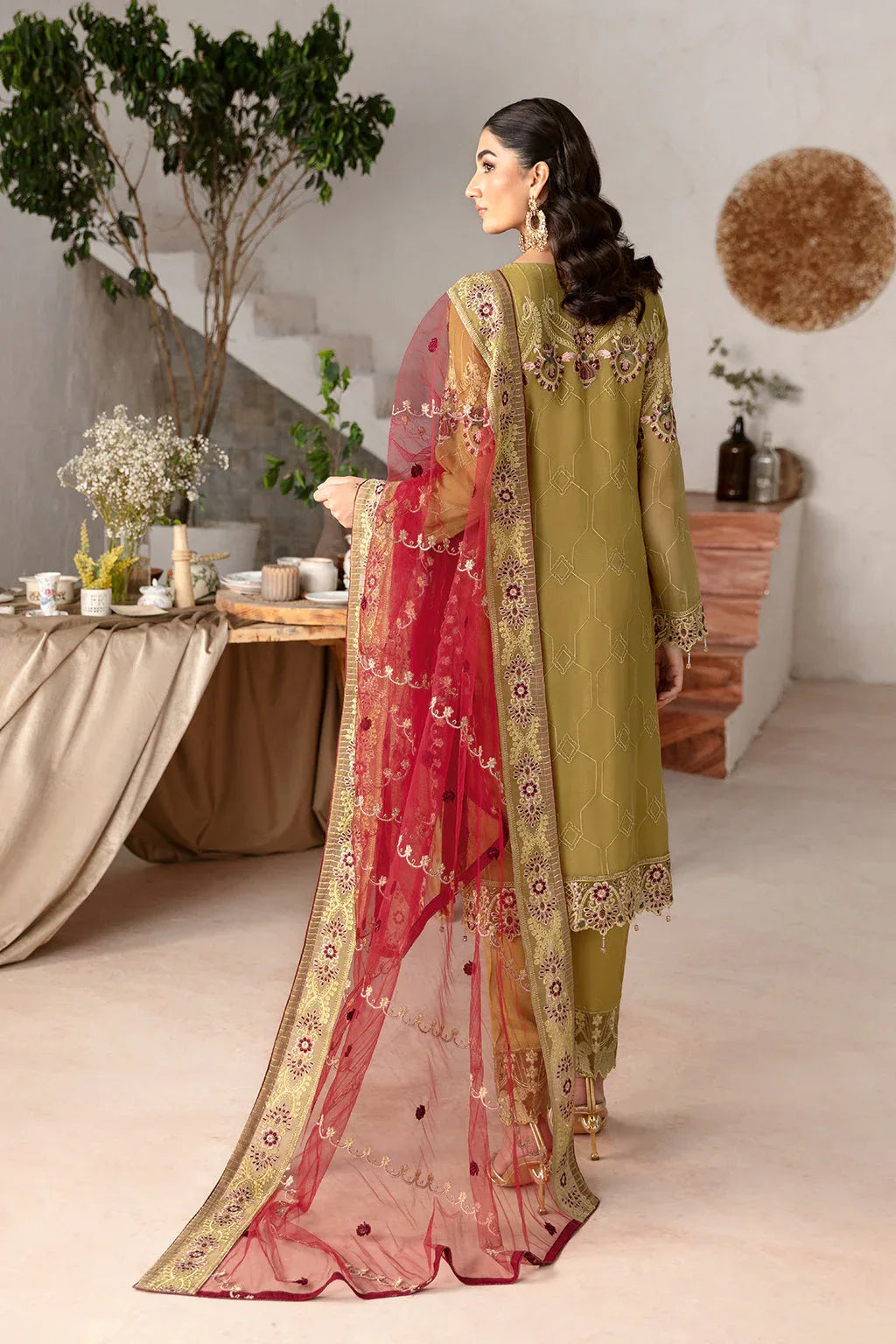 Ramsha | Rangoon Chiffon Collection 24 | D-1203 - Rang-e-Khaas