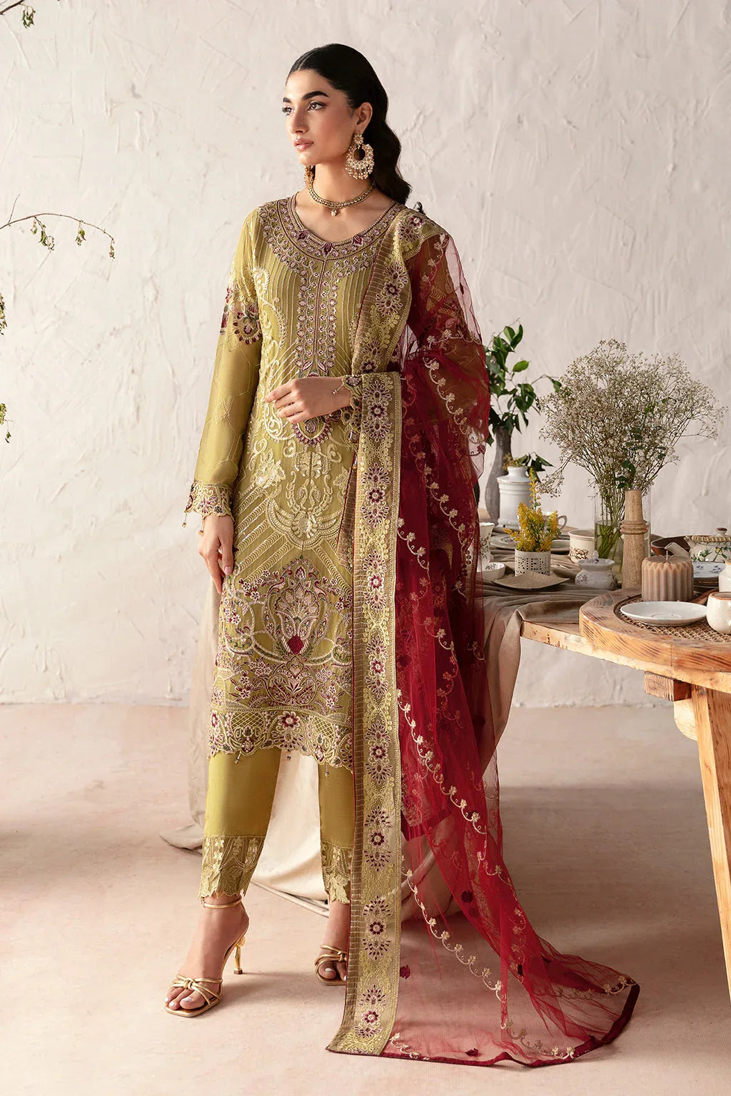Ramsha | Rangoon Chiffon Collection 24 | D-1203 - Rang-e-Khaas
