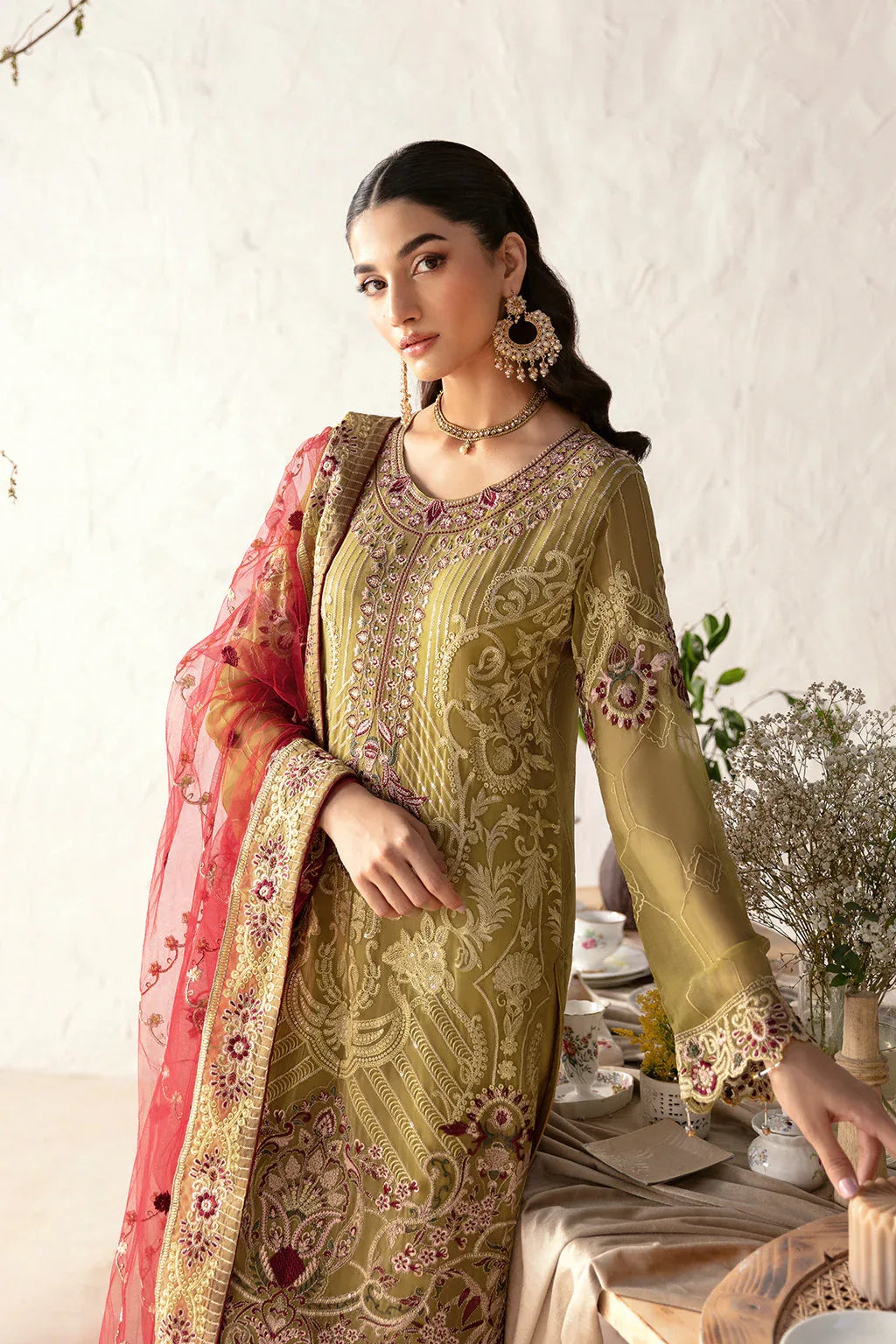Ramsha | Rangoon Chiffon Collection 24 | D-1203 - Rang-e-Khaas