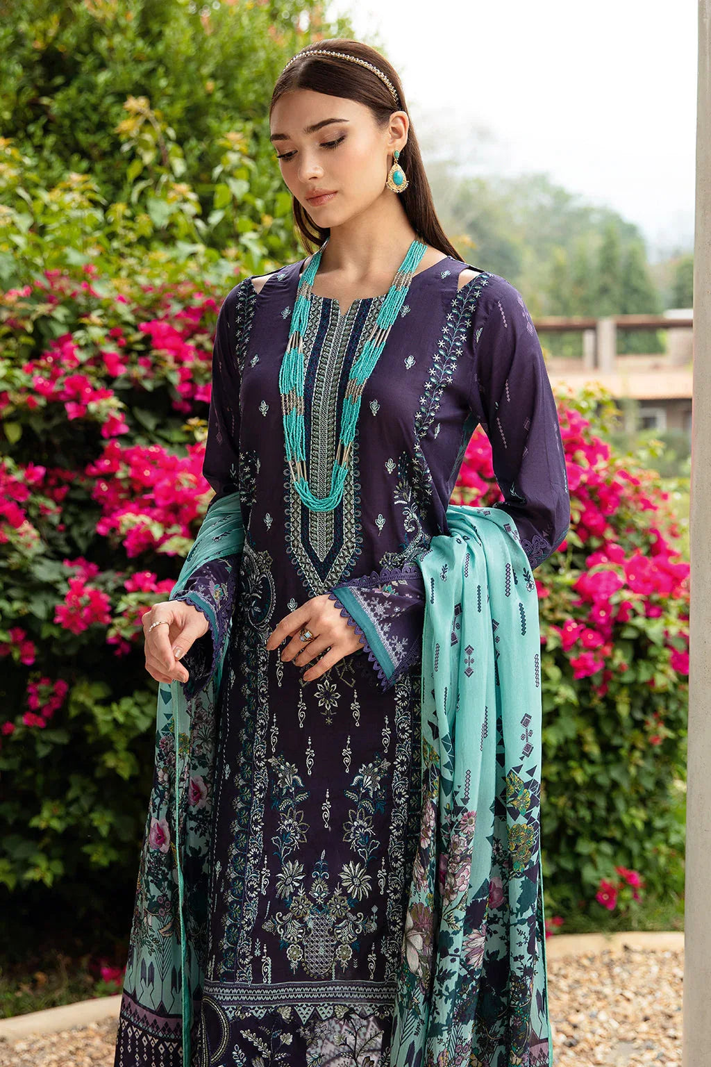 Ramsha | Riwayat Lawn Collection| Y-904 - Rang-e-Khaas