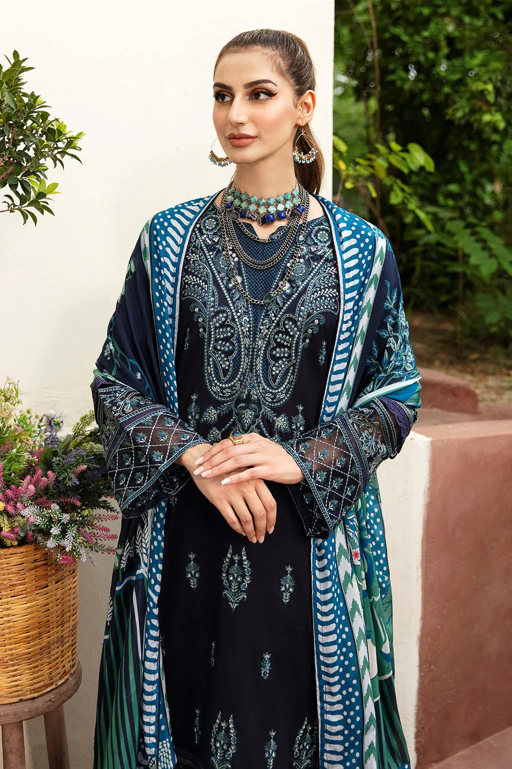 Ramsha | Riwayat Lawn Collection| Y-803 - Rang-e-Khaas