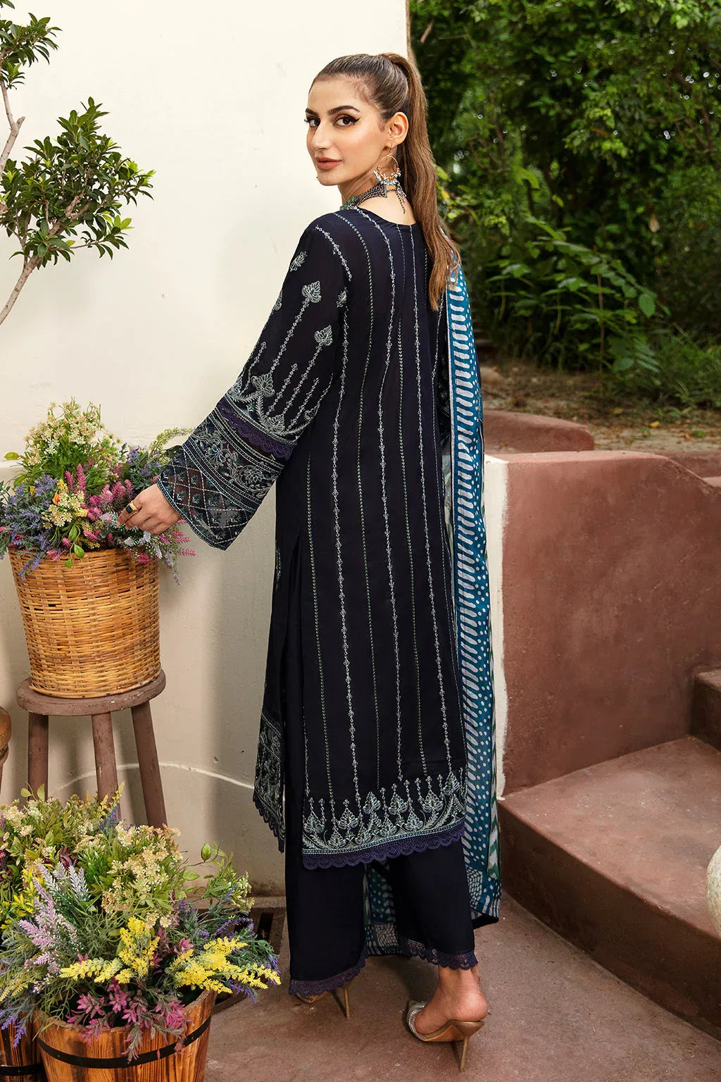 Ramsha | Riwayat Lawn Collection| Y-803 - Rang-e-Khaas