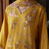 Qalamkar | Qlinekari Linen Collection | LM-04 SINSEAD